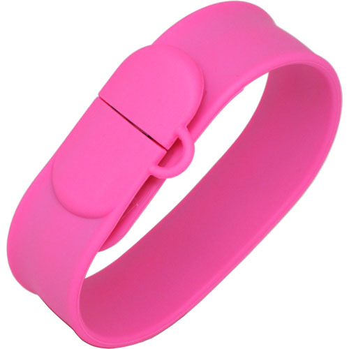 Slap USB Wristband snaps and countours your hand