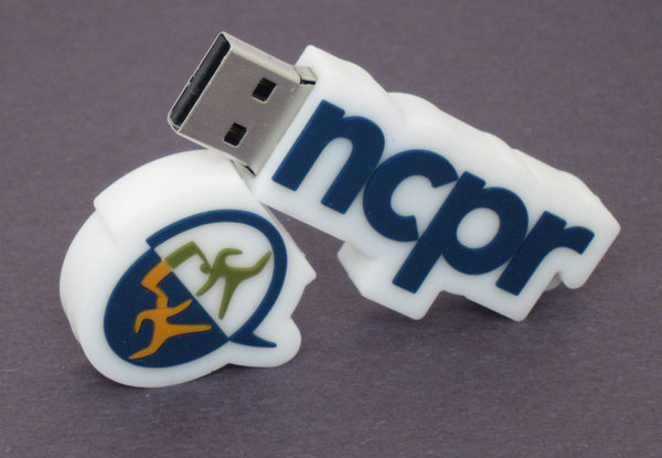 Custom Logo USB Flash Drive Open Cap